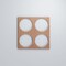 Ekena Millwork Small Wembley Decorative Fretwork Wood Wall Panels, Wood (Paint Grade), 11 3/8"W x 11 3/8"H x 3/8"T WALW12X12X0375WEMMF - alternate 3
